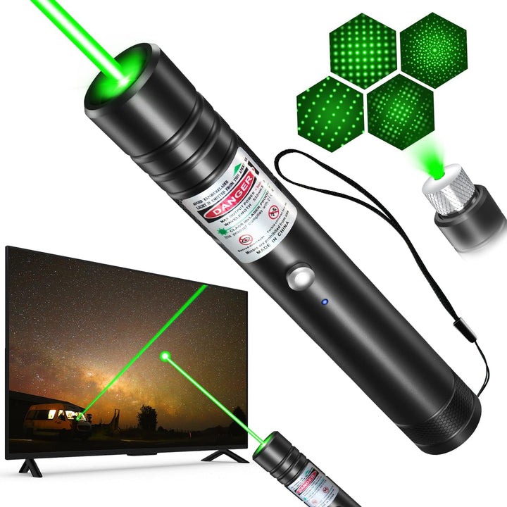 Rechargeable Laser Pointer Torch for Presentations and Events