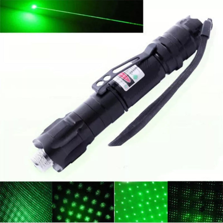 Rechargeable Long Range Laser Pointer Flashlight