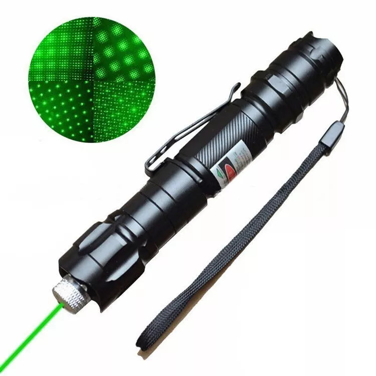 Rechargeable Long Range Laser Pointer Flashlight