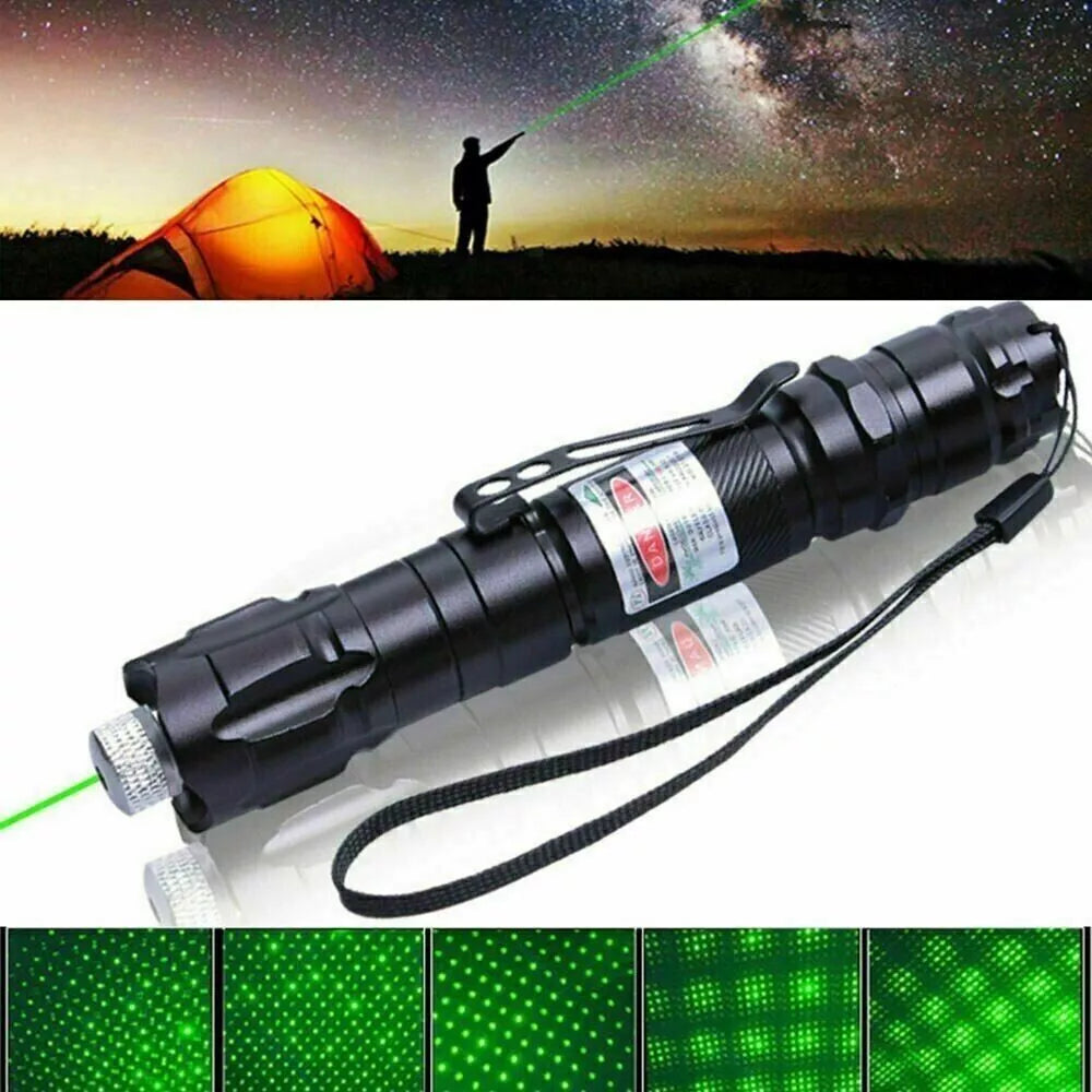 Rechargeable Long Range Laser Pointer Flashlight