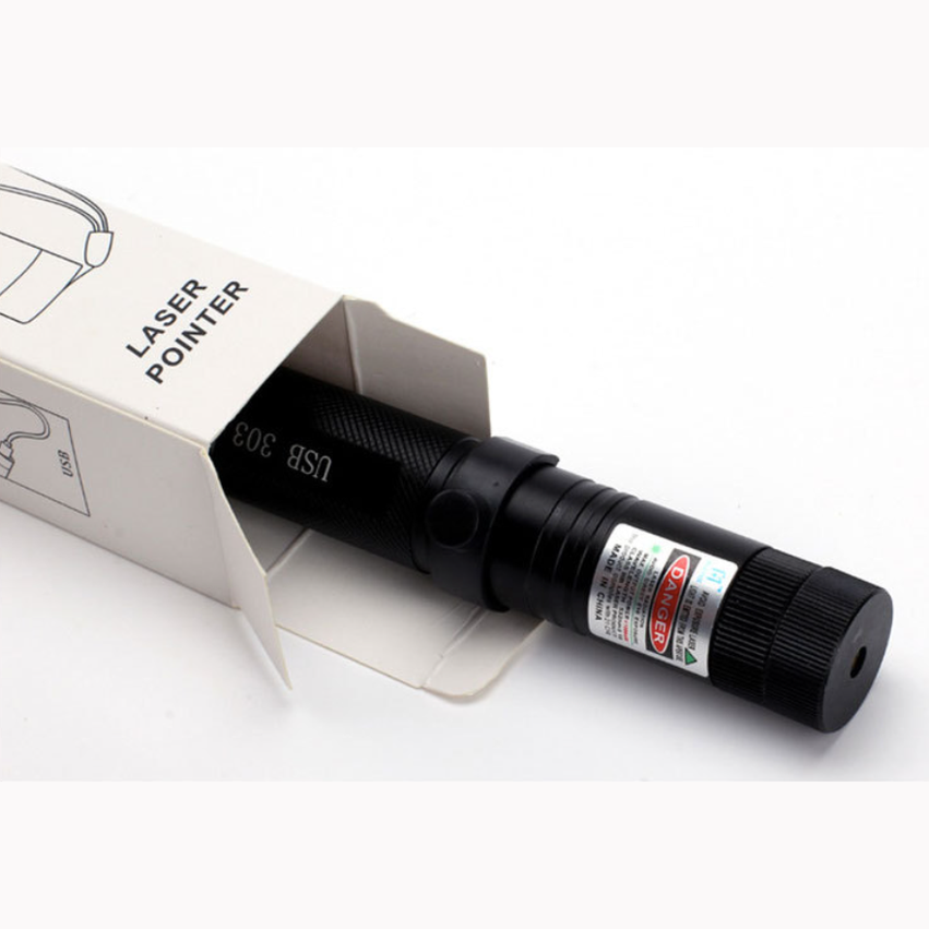 Rechargeable Long-Range Laser Pointer for Outdoor Activities