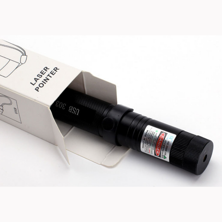 Rechargeable Long-Range Laser Pointer for Outdoor Activities