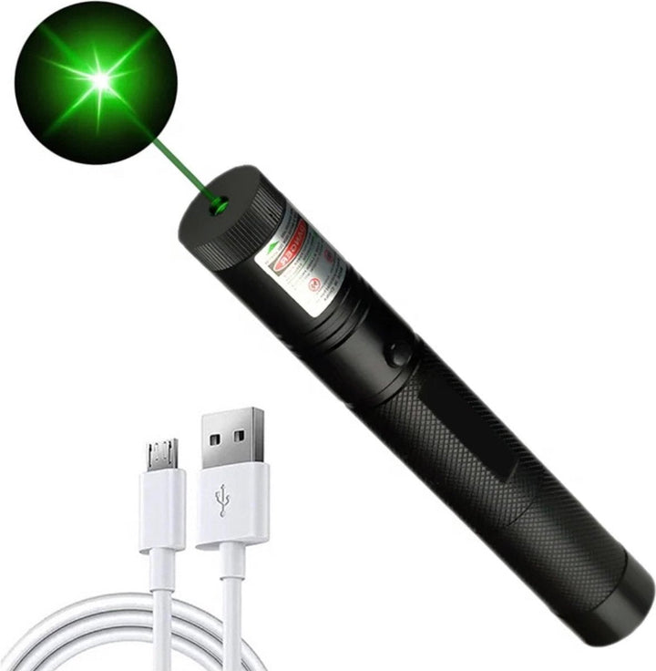 Rechargeable USB Laser Pointer Metal Pen for Presentations