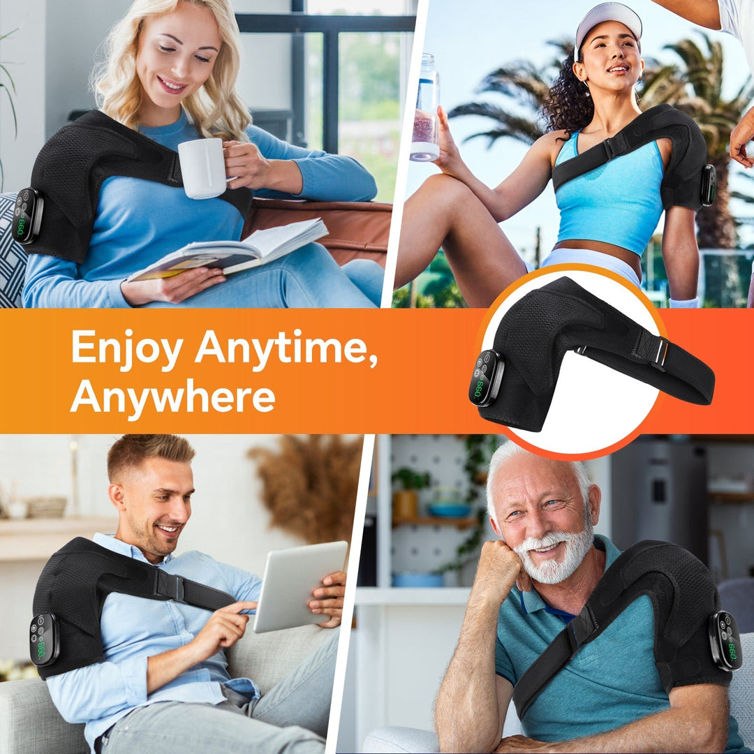 Red Light Therapy Shoulder Massager Device 660nm 850nm