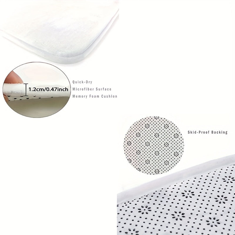 Reindeer Pattern Hallway Runner Rug Indoor Mat