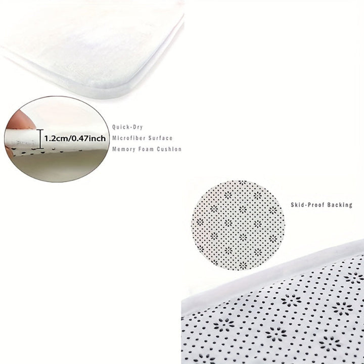 Reindeer Pattern Hallway Runner Rug Indoor Mat