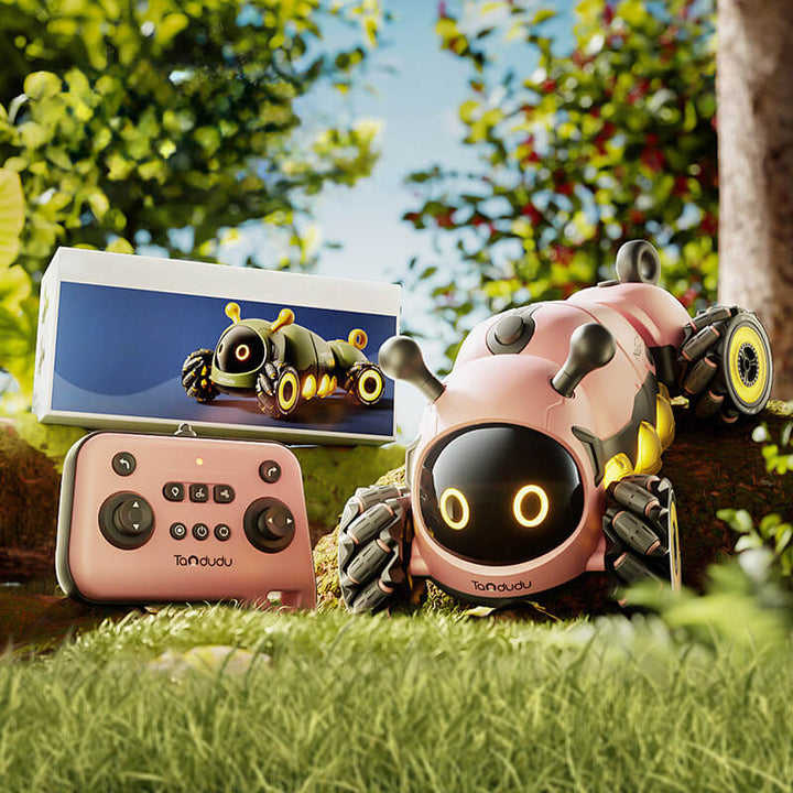 Remote Control 4WD Stunt Car with 360 Degree Rotation, Music, and Lights