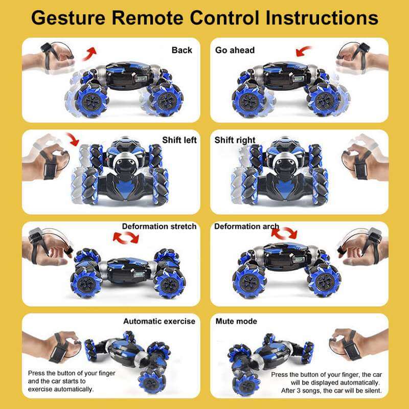 Remote Control Car Toy Vehicle for Kids and Adults