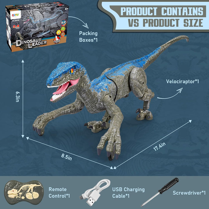 Remote Control Dinosaur Toy for Kids