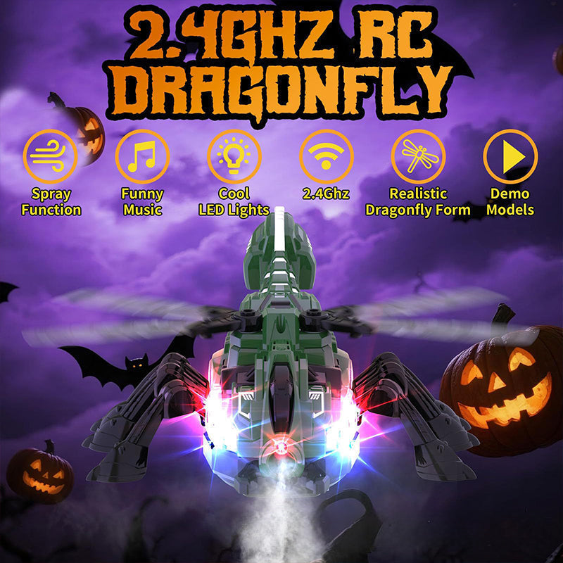 Remote Control Dragonfly Toy with Music and Lights