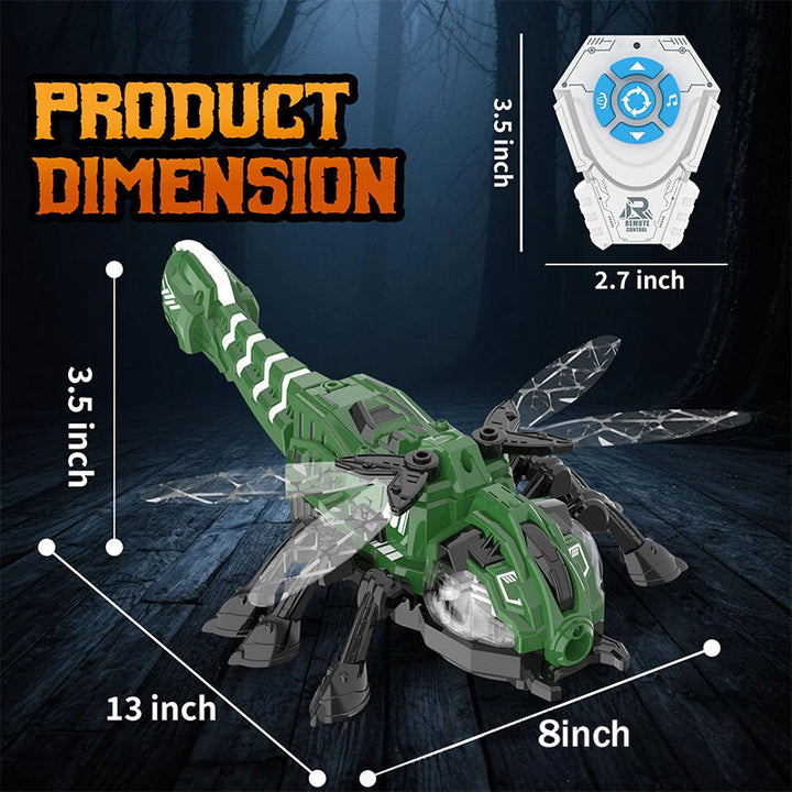 Remote Control Dragonfly Toy with Music and Lights