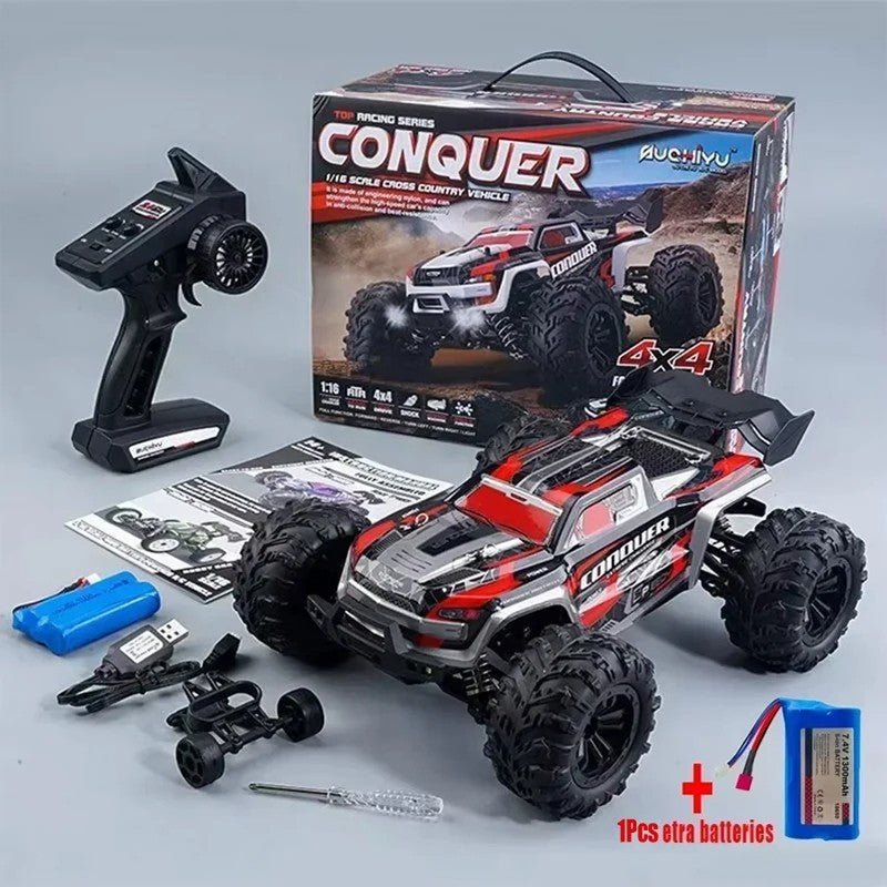 Remote Control Monster Truck Racing Buggy with Dual Battery 31 MPH