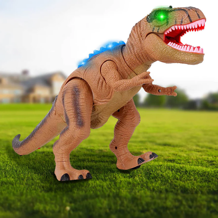 Remote Control T-Rex Dinosaur Toy with LED Lights