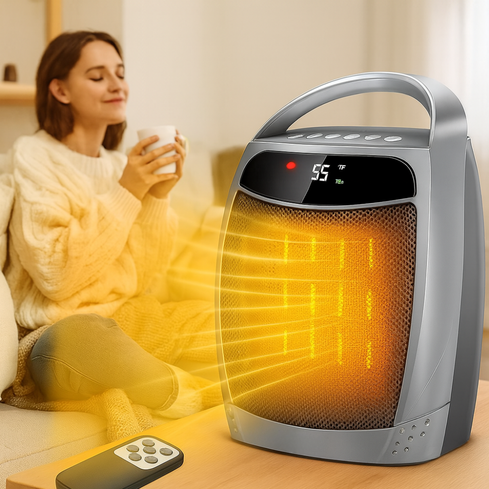 Remote-Controlled Space Heater with Smart Temperature Control