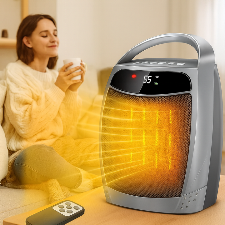 Remote-Controlled Space Heater with Smart Temperature Control