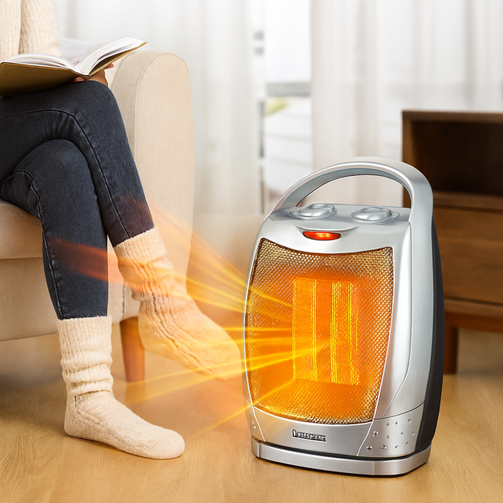 Remote-Controlled Space Heater with Smart Temperature Control