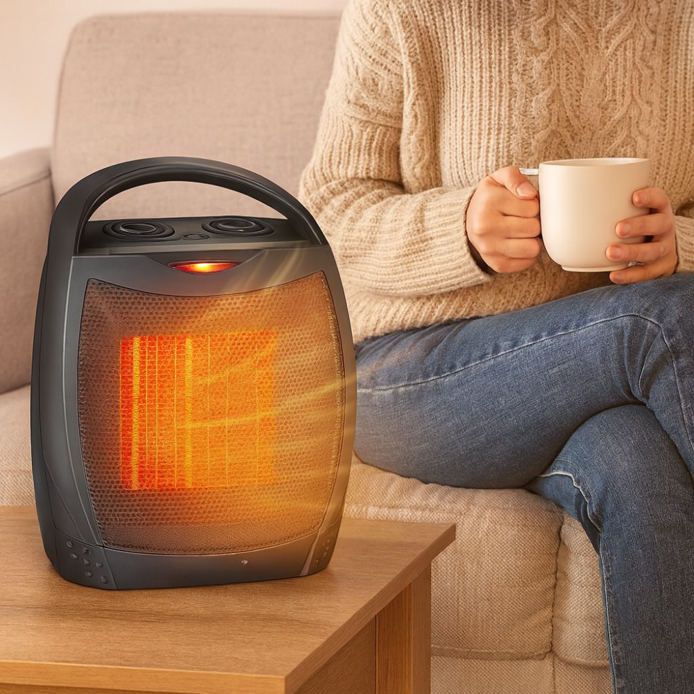 Remote-Controlled Space Heater with Smart Temperature Control
