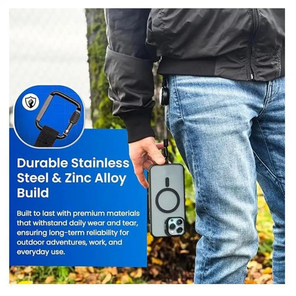 Retractable Anti-Theft Phone Security Holder Clip