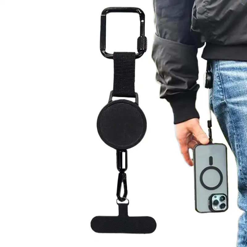 Retractable Anti-Theft Phone Security Holder Clip