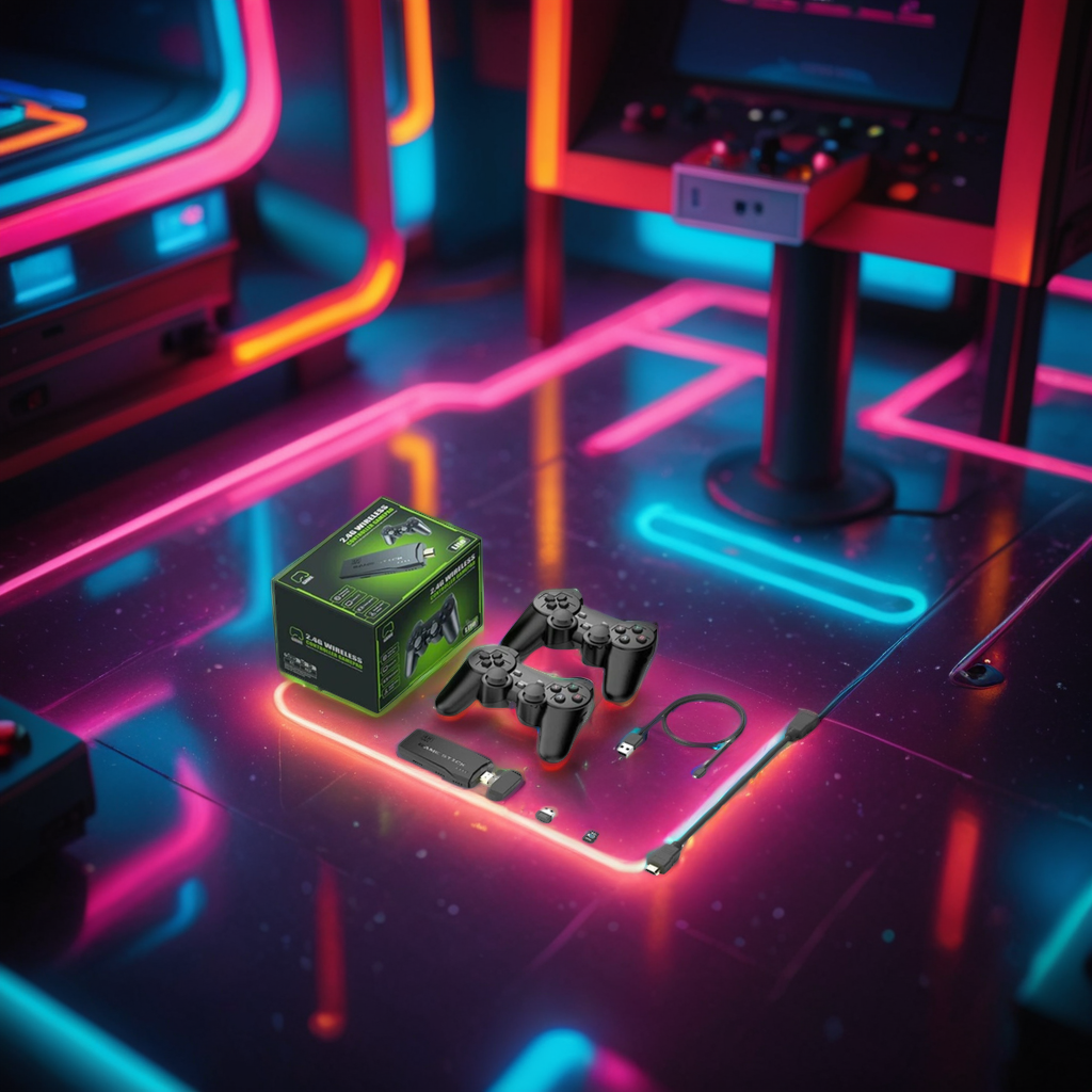 Retro Gaming Console with 20000 Games and 4K Output