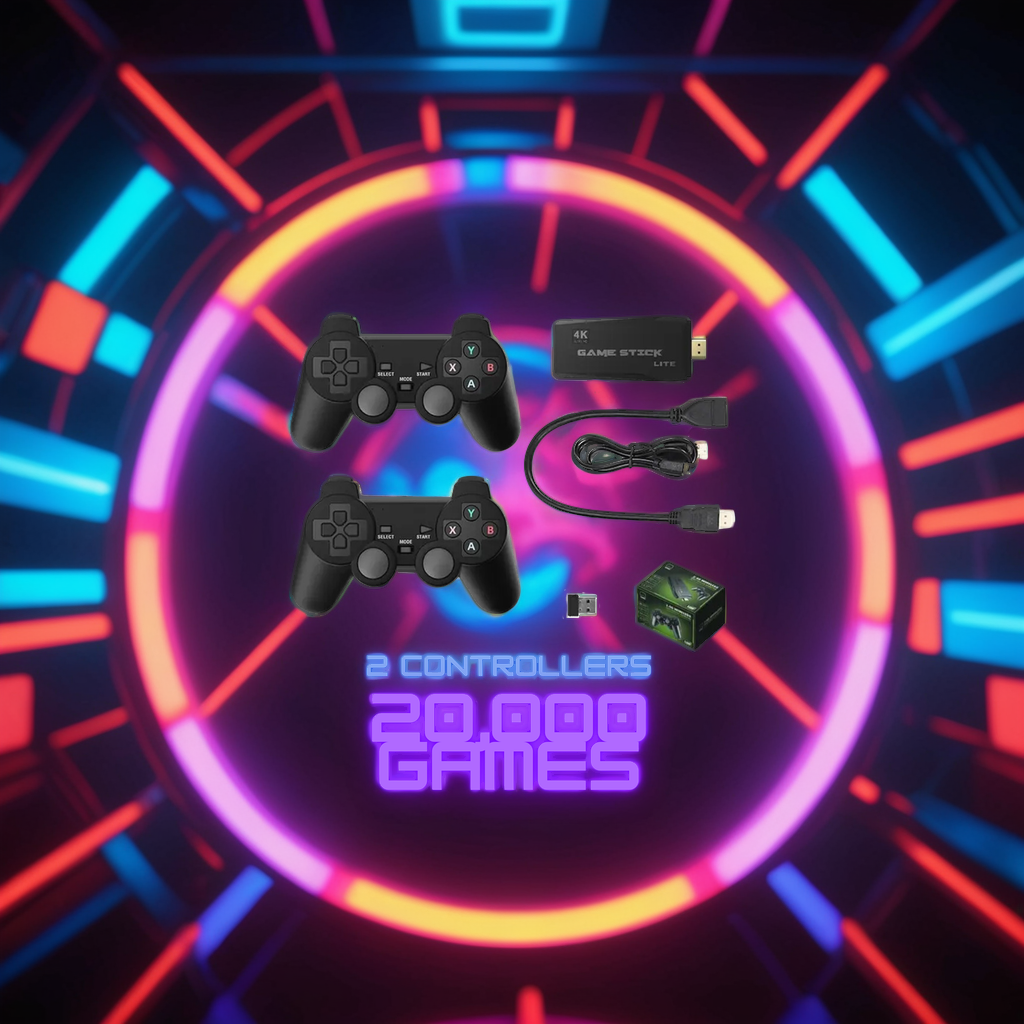 Retro Gaming Console with 20000 Games and 4K Output