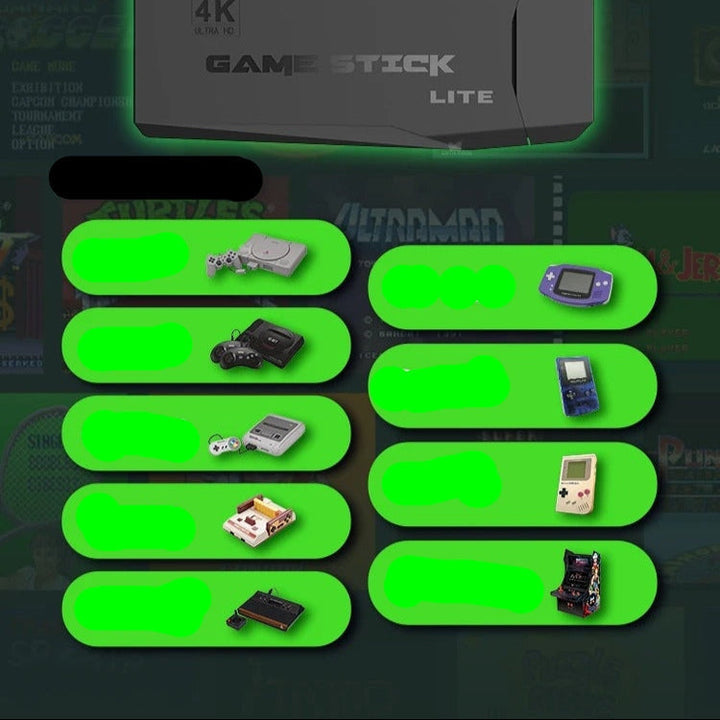 Retro Gaming Console with 20000 Games and 4K Output