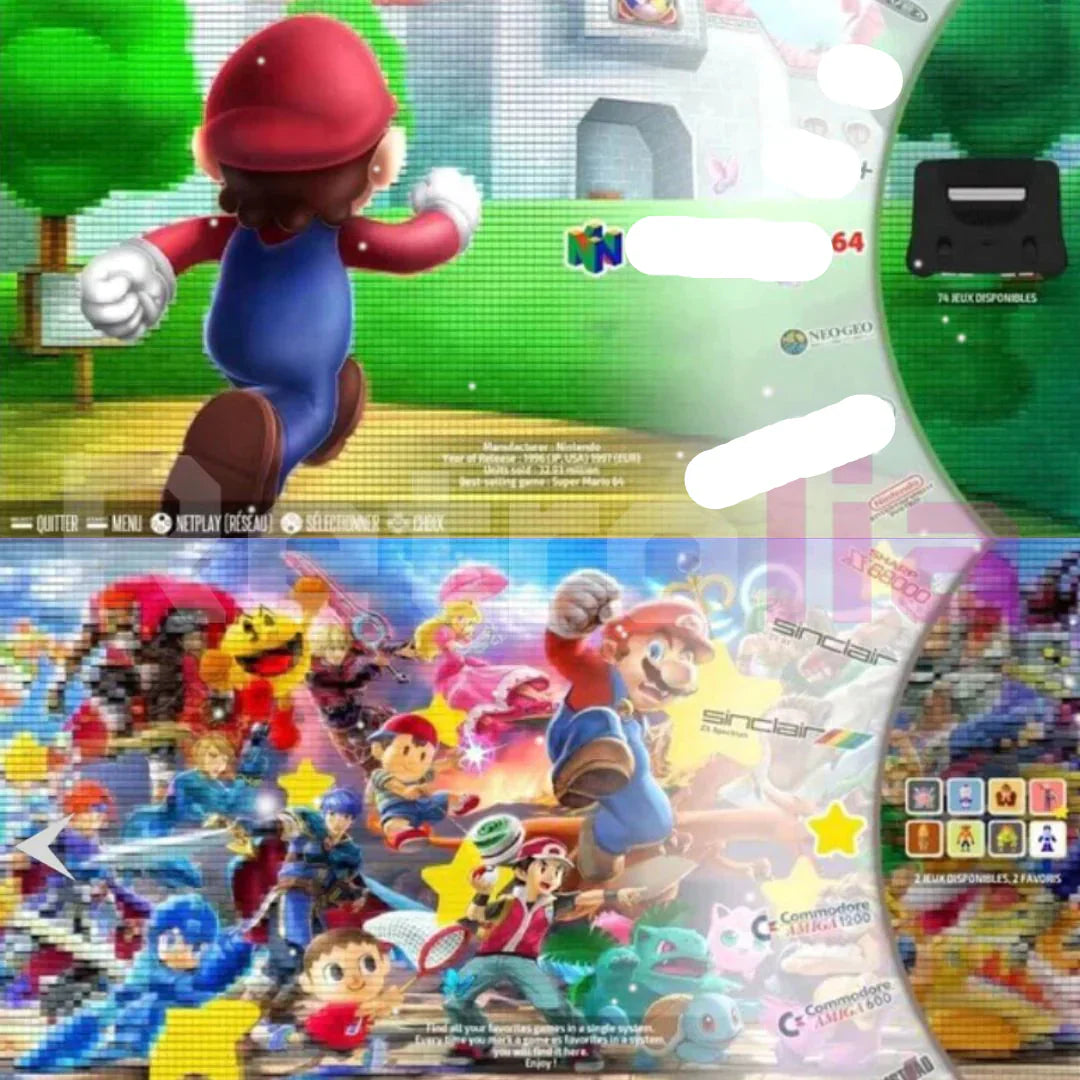 Retro Gaming Console with 20000 Games and 4K Output