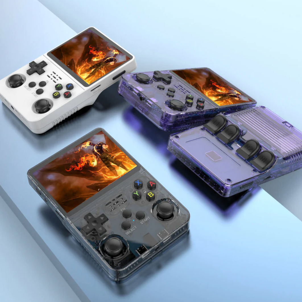 Retro Gaming Console with Built-in Classic Games