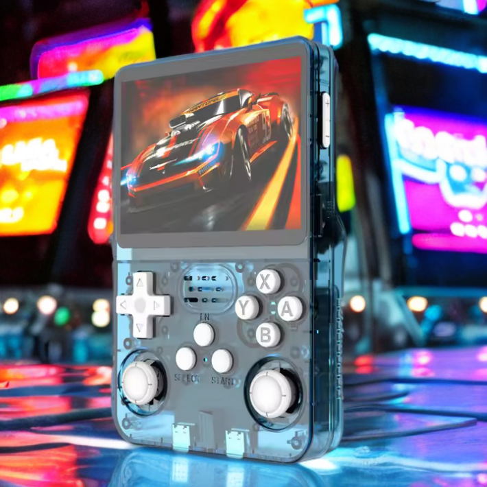 Retro Gaming Console with Built-in Classic Games