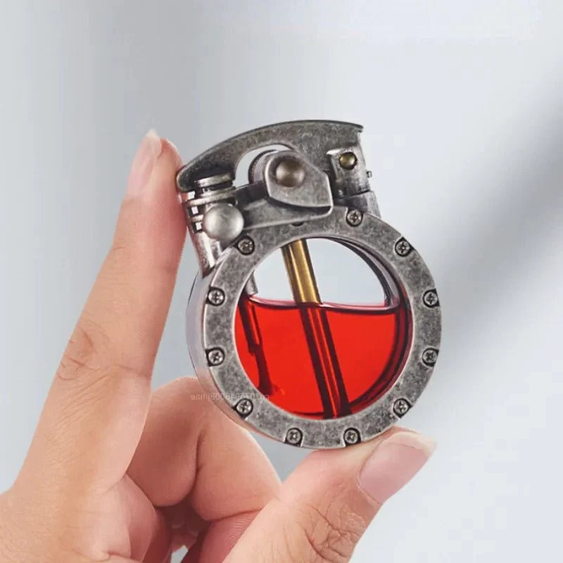 Retro Rocker Lighter Classic Flame Igniter for Smoking and Camping