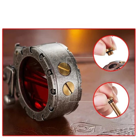 Retro Rocker Lighter Classic Flame Igniter for Smoking and Camping