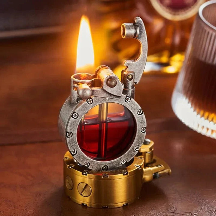 Retro Rocker Lighter Classic Flame Igniter for Smoking and Camping