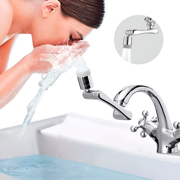 Rotatable 1080 Degree Faucet Extension for Kitchen Sink