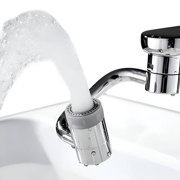 Rotatable 1080 Degree Faucet Extension for Kitchen Sink