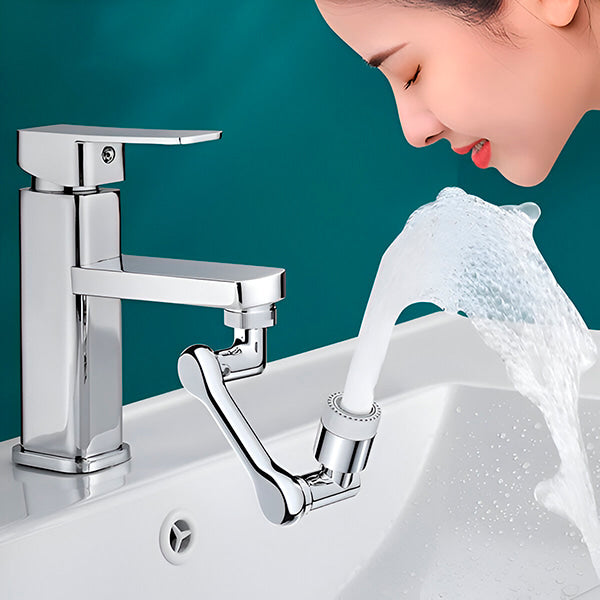 Rotatable 1080 Degree Faucet Extension for Kitchen Sink