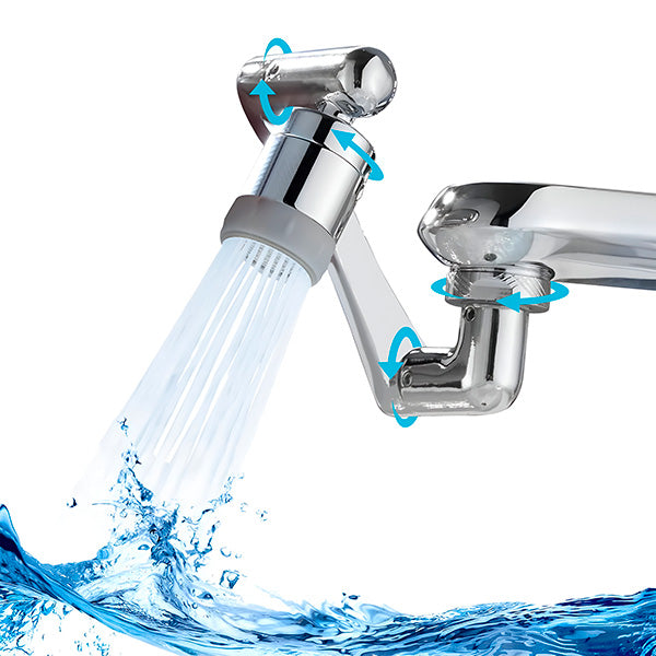 Rotatable 1080 Degree Faucet Extension for Kitchen Sink