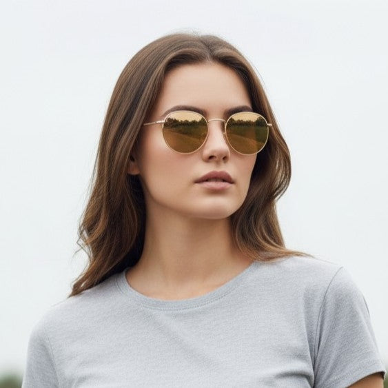 Round Frame Sunglasses
