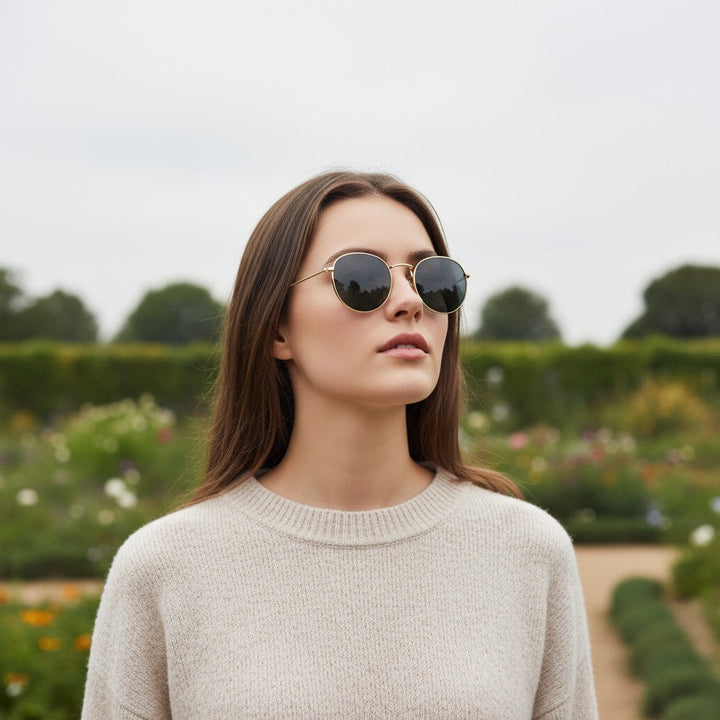 Round Frame Sunglasses