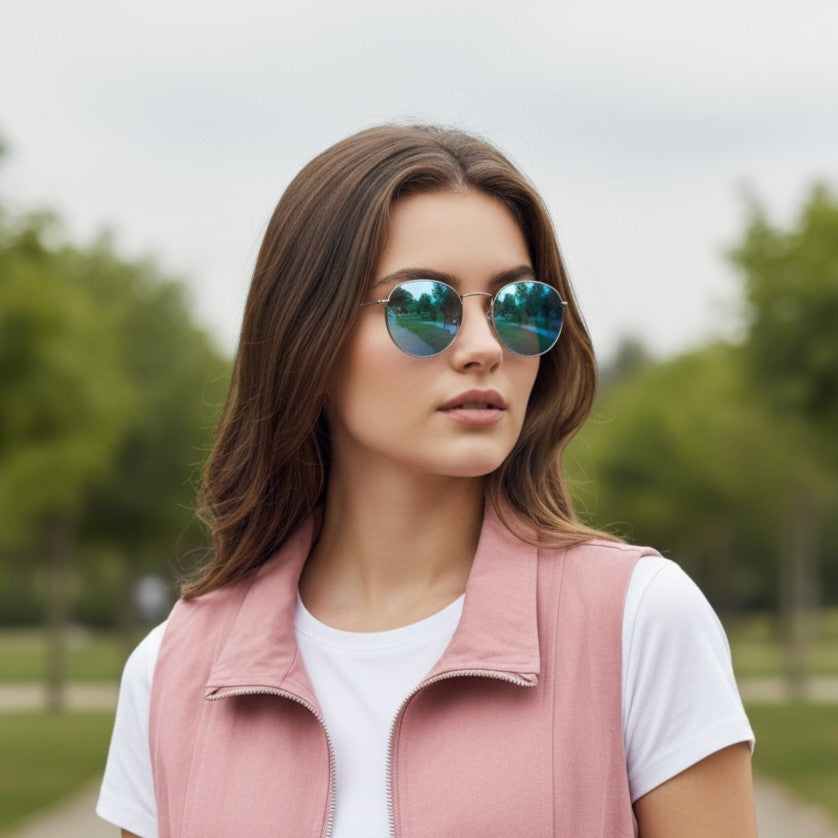 Round Frame Sunglasses
