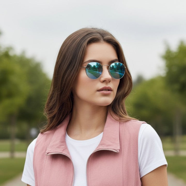 Round Frame Sunglasses