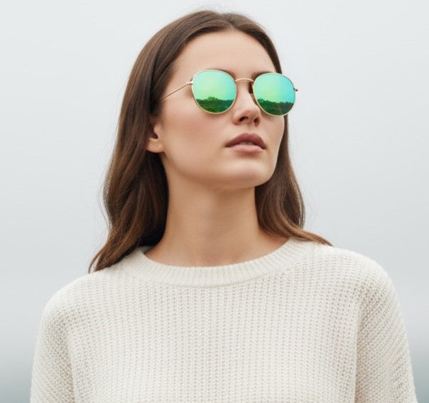 Round Frame Sunglasses