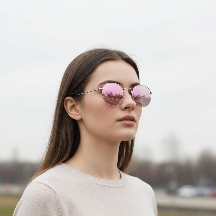Round Frame Sunglasses