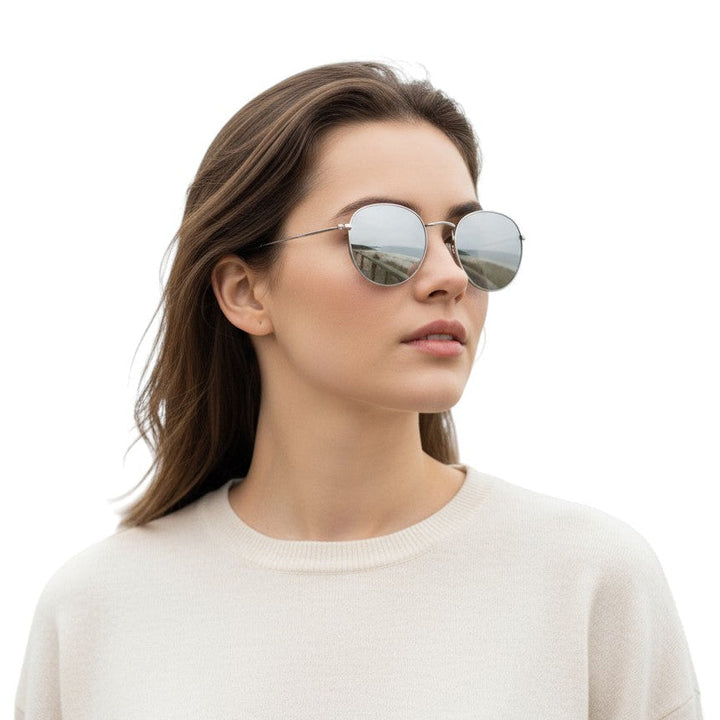 Round Frame Sunglasses