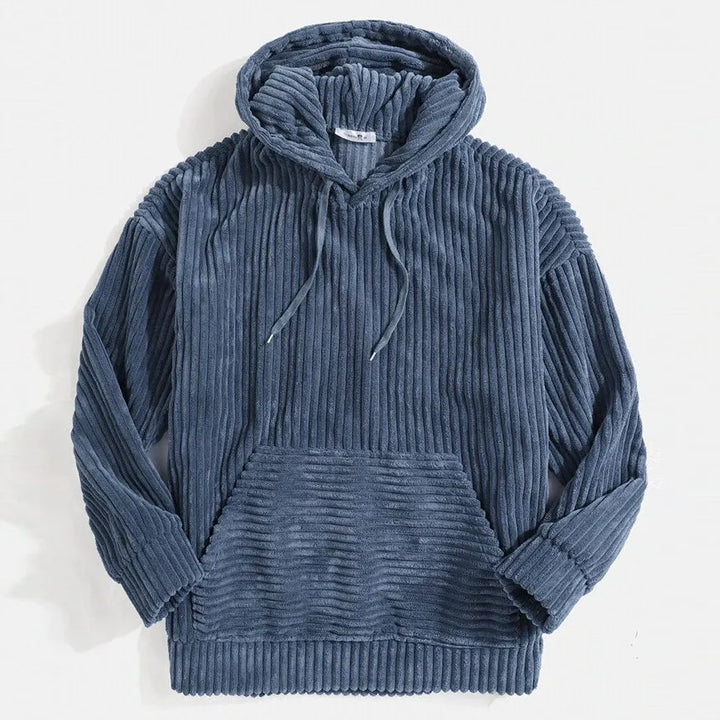 Men's Corduroy Hoodie Sweatshirt