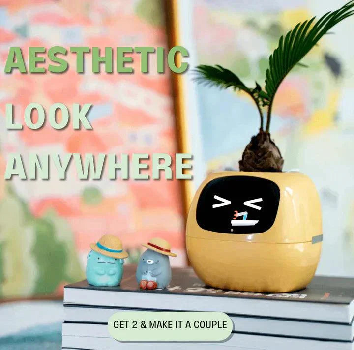 Self-Watering Indoor Plant Pot for Home and Office Use