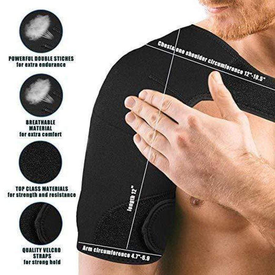 Shoulder Compression Sleeve Support Brace for Pain Relief