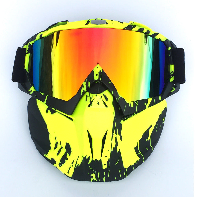 Ski Goggles with Anti-Fog and Windproof Features, Includes Storage Box