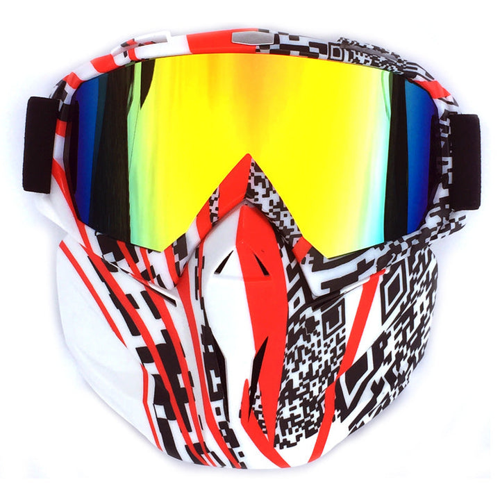 Ski Goggles with Anti-Fog and Windproof Features, Includes Storage Box