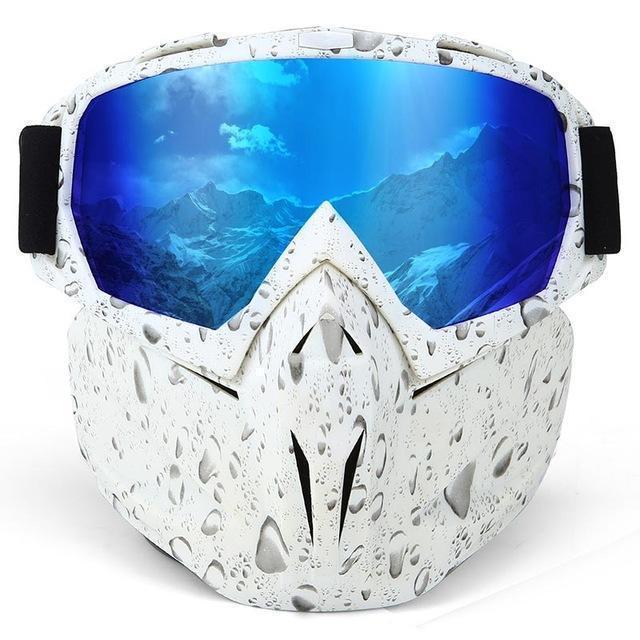 Ski Goggles with Anti-Fog and Windproof Features, Includes Storage Box