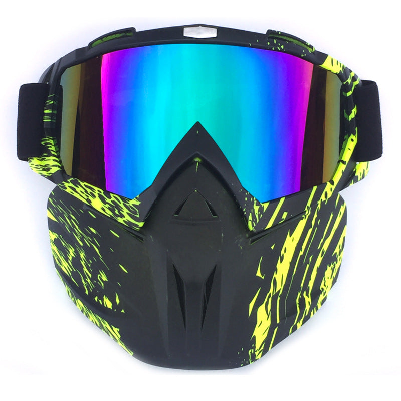 Ski Goggles with Anti-Fog and Windproof Features, Includes Storage Box
